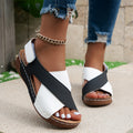Women's Colorblock Trendy Sandals