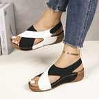 Women's Colorblock Trendy Sandals